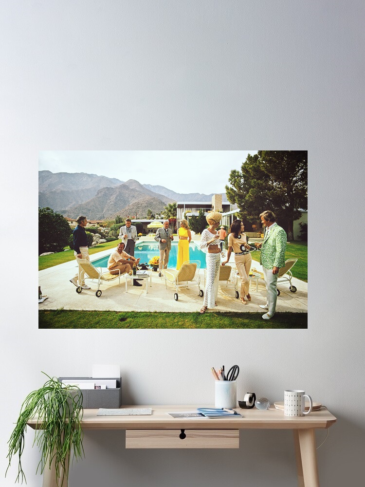 Luxury Lifestyle Picture - Retro Poolside Host Luxury Lifestyle Oleh