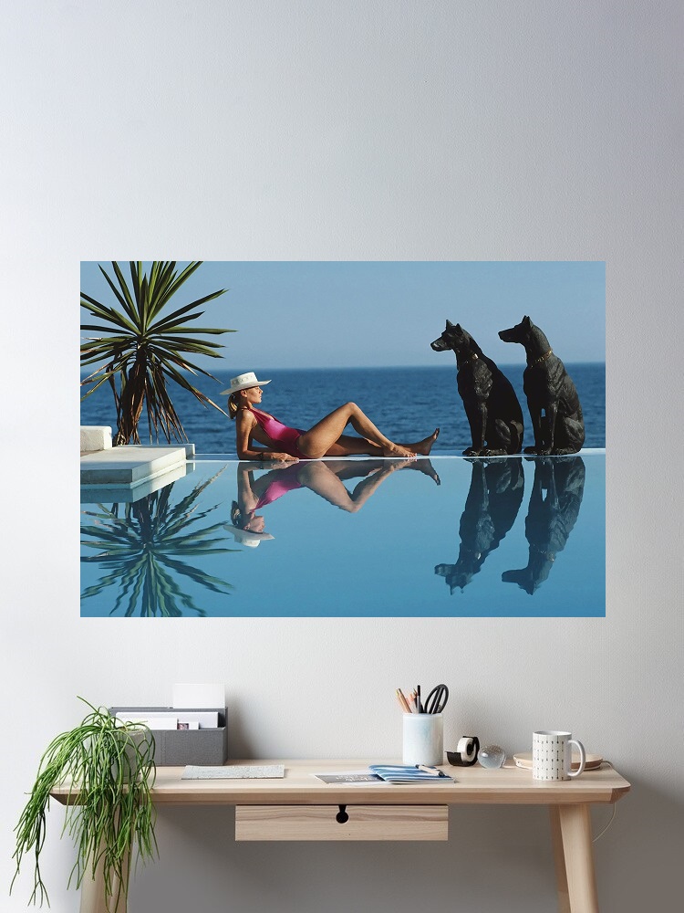 Luxury Lifestyle Picture - Retro Poolside Host Luxury Lifestyle Oleh