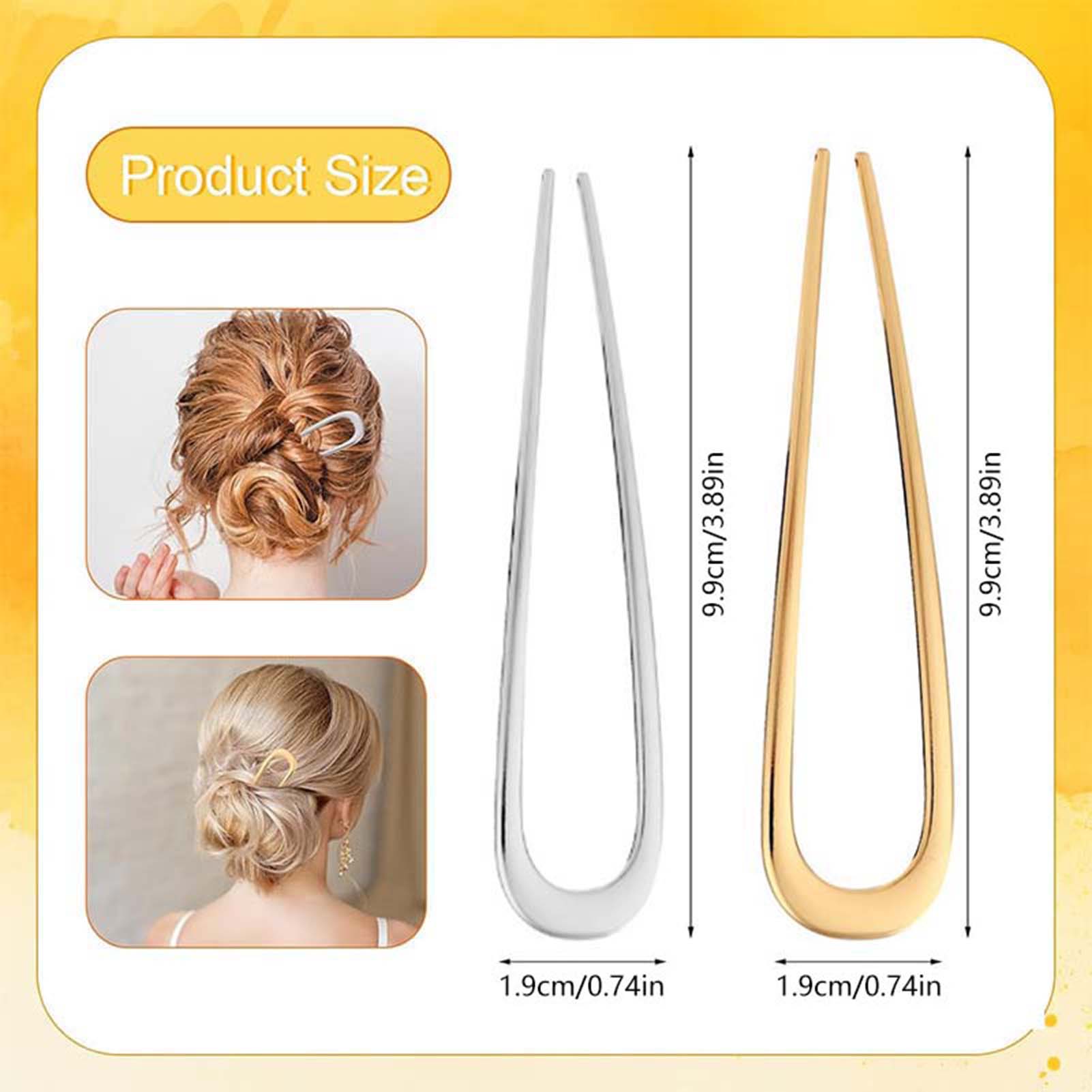 Jepit Rambut Bentuk U Prancis  - Gold Cutlery Flatware ulasan dan harga