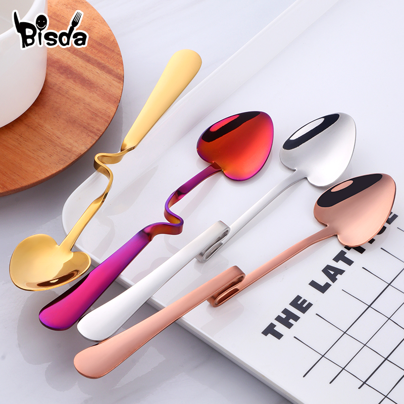 Cangkir Gantung Sendok Kopi Be - Gold Cutlery Flatware ulasan dan harga