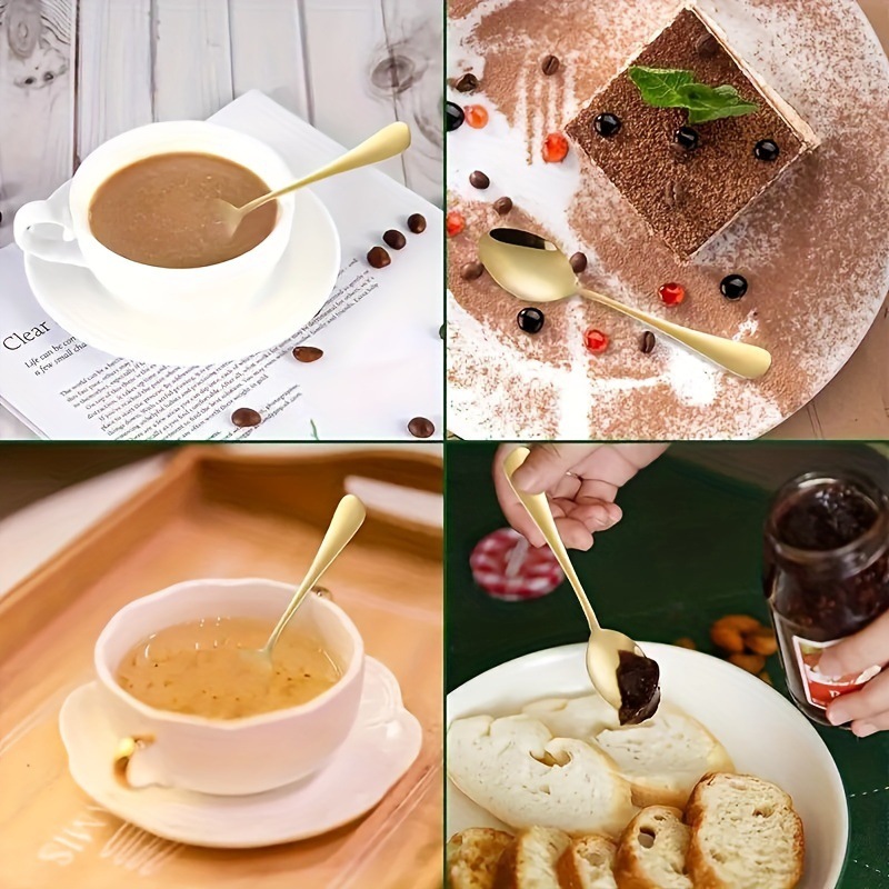 6/10/20 Buah Sendok Emas Kecil - Gold Cutlery Flatware ulasan dan harga