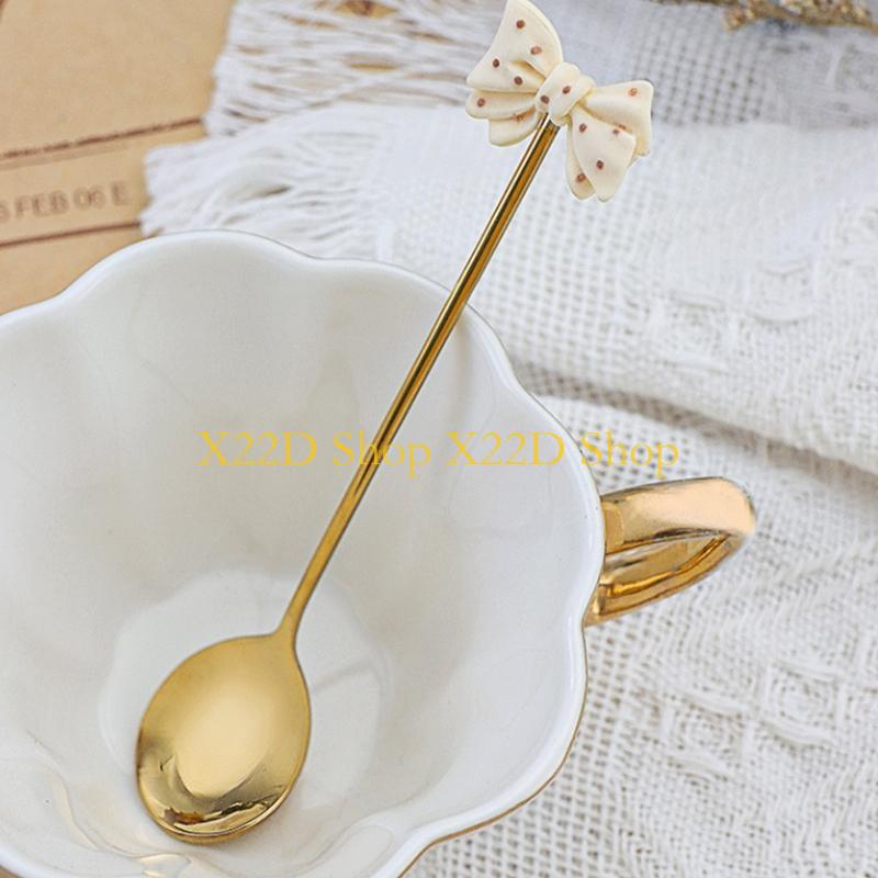 Sendok Makanan Penutup Anti Ka - Gold Cutlery Flatware ulasan dan harga