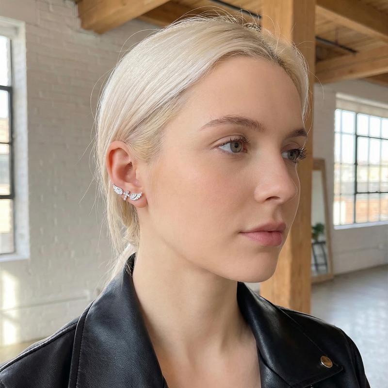 Anting Salib Sayap Malaikat Pe - Luxury Lifestyle For Women ulasan dan harga