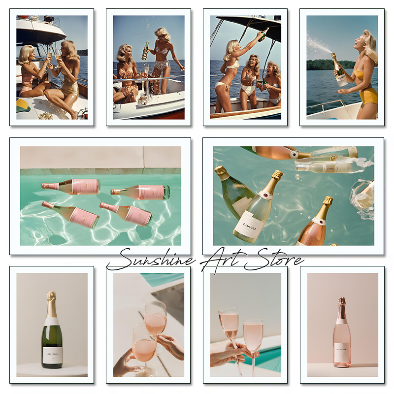 Poster Kanvas Lukisan Dinding  - Luxury Lifestyle Picture ulasan dan harga