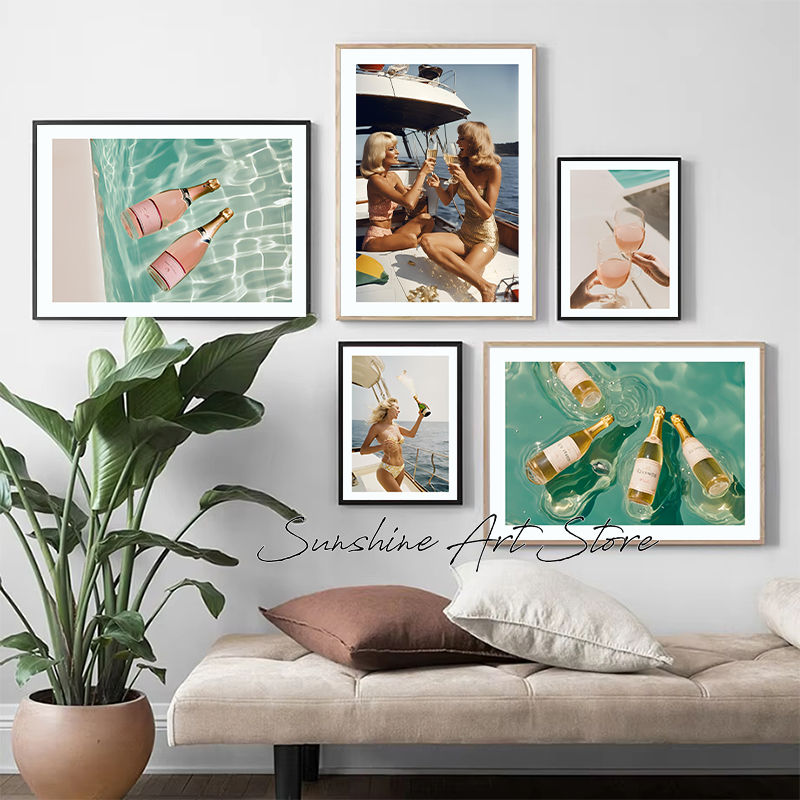Poster Kanvas Lukisan Dinding  - Luxury Lifestyle Picture ulasan dan harga